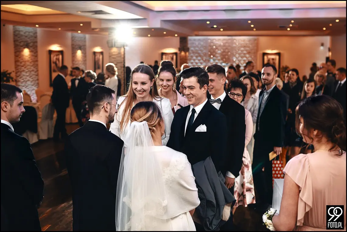 Sala bankietowa Szafrantu, fotografia ślubna Niepołomice