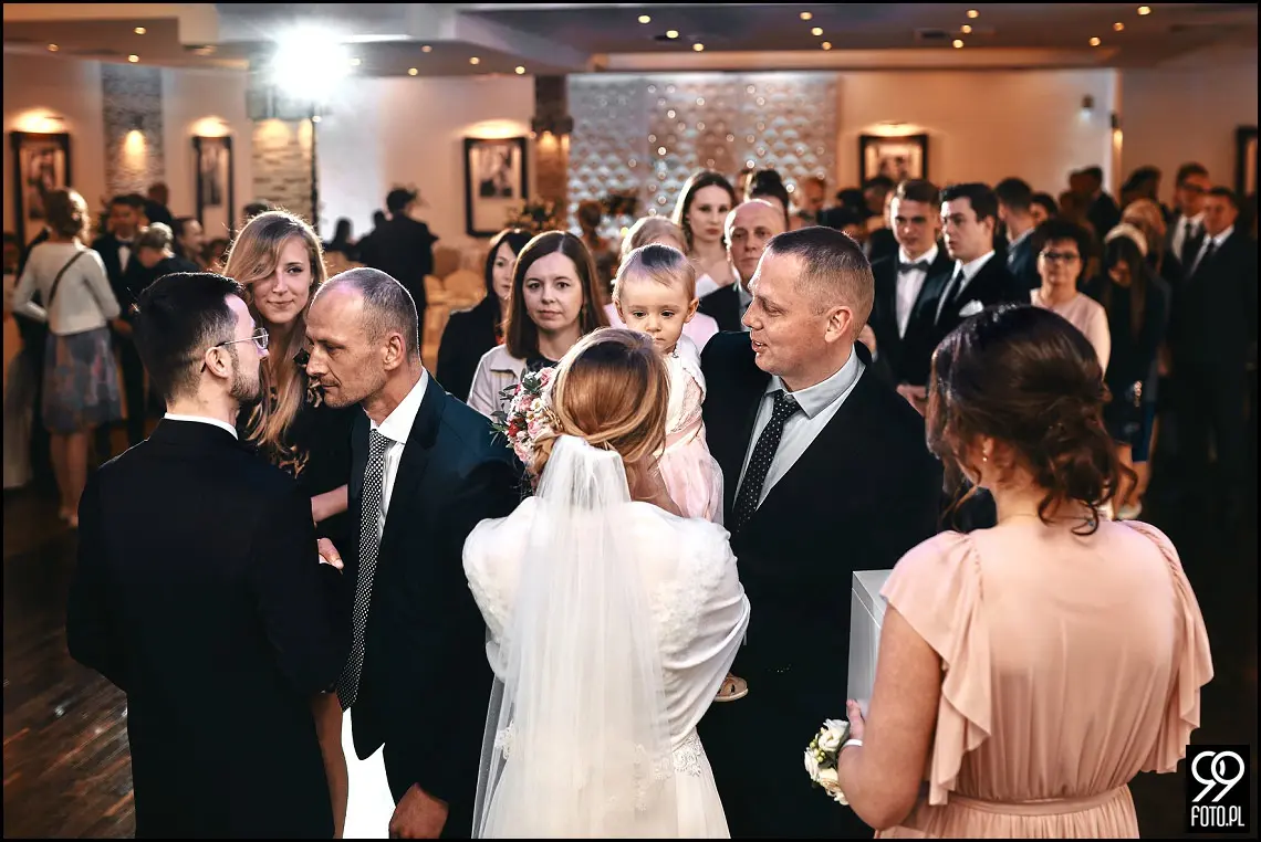 Sala bankietowa Szafrantu, fotografia ślubna Niepołomice
