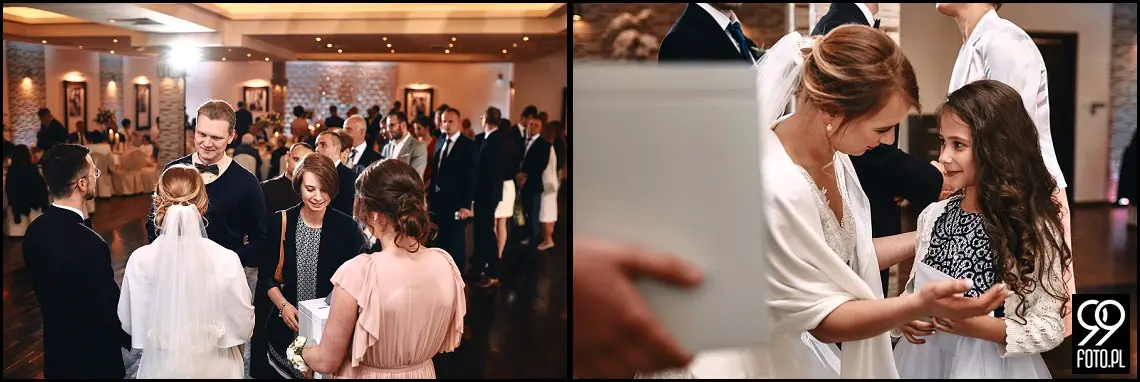 Sala bankietowa Szafrantu, fotografia ślubna Niepołomice