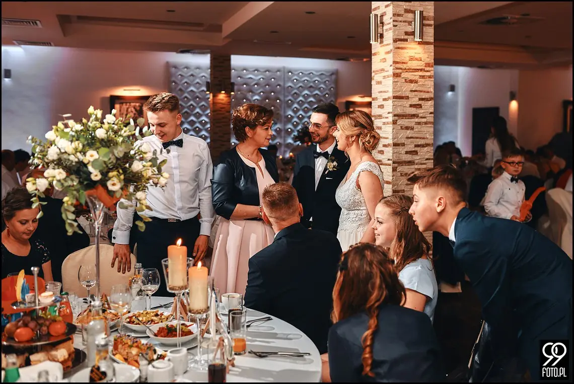 Sala bankietowa Szafrantu, fotografia ślubna Niepołomice