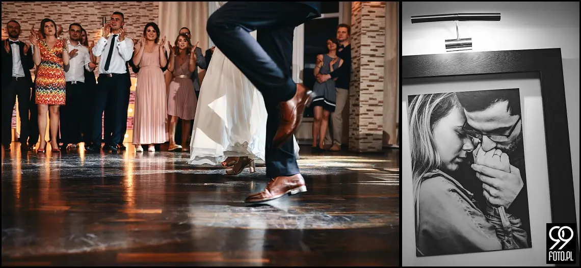 Sala bankietowa Szafrantu, fotografia ślubna Niepołomice