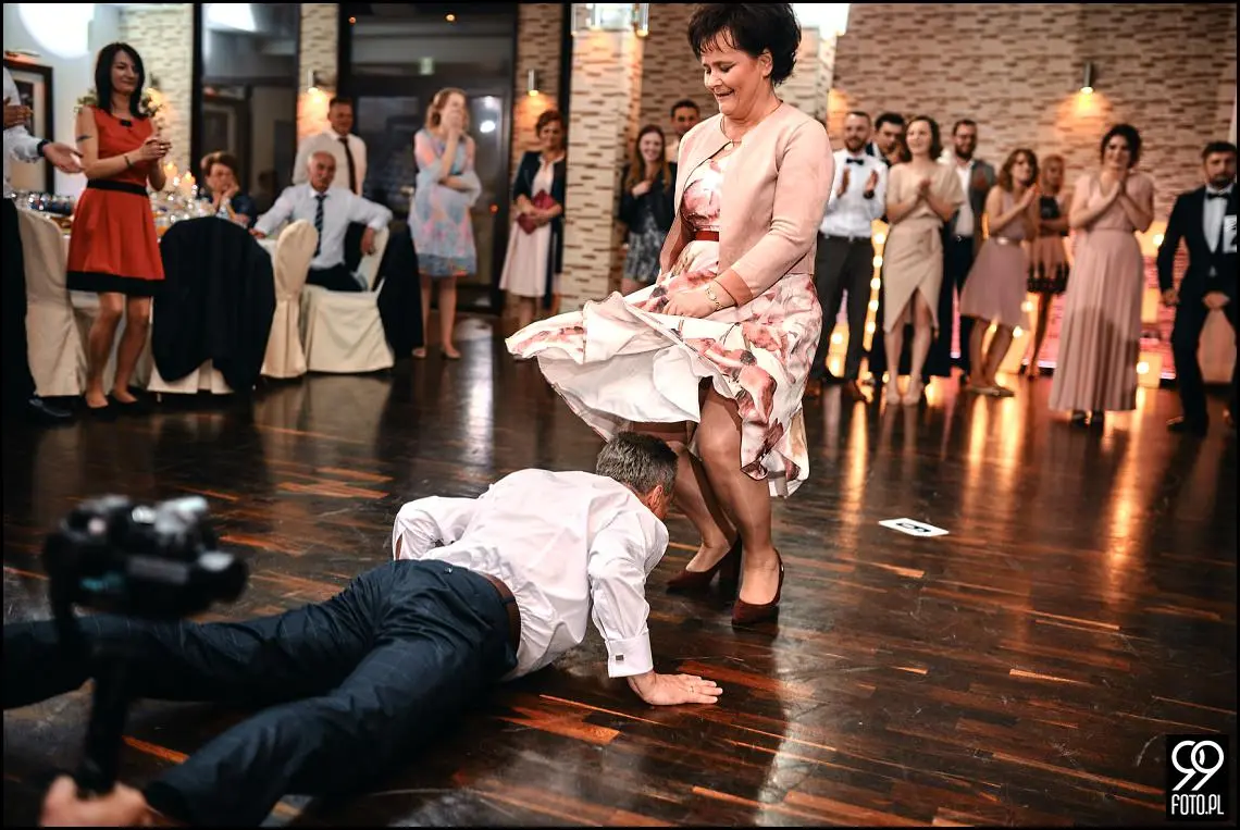 Sala bankietowa Szafrantu, fotografia ślubna Niepołomice