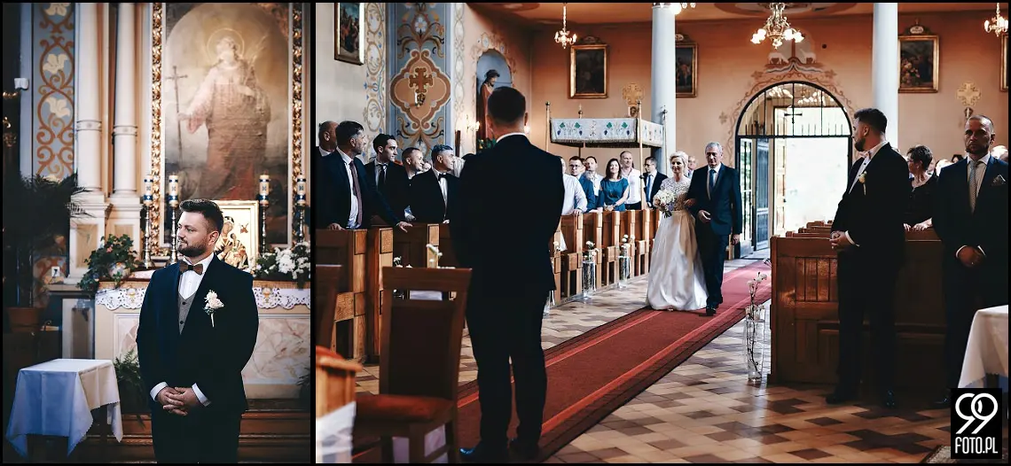 Reportaż ślubny sala weselna Babie Lato Gdów, dobry fotograf ślubny Biertowice