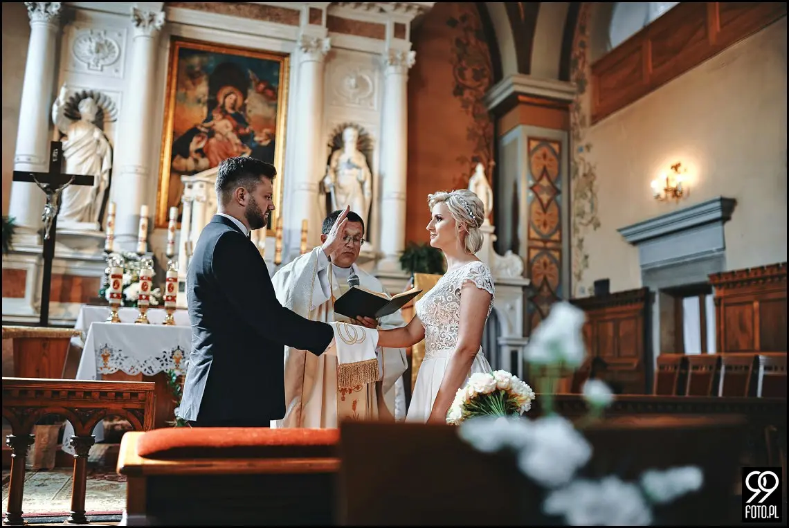 Reportaż ślubny sala weselna Babie Lato Gdów, dobry fotograf ślubny Biertowice