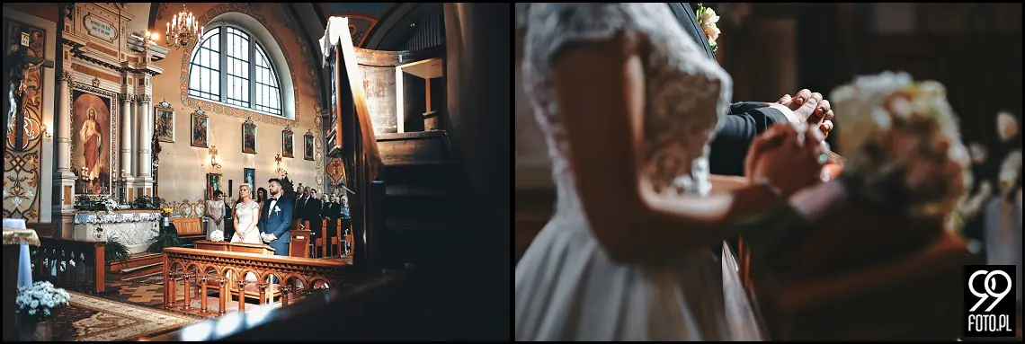 Reportaż ślubny sala weselna Babie Lato Gdów, dobry fotograf ślubny Biertowice