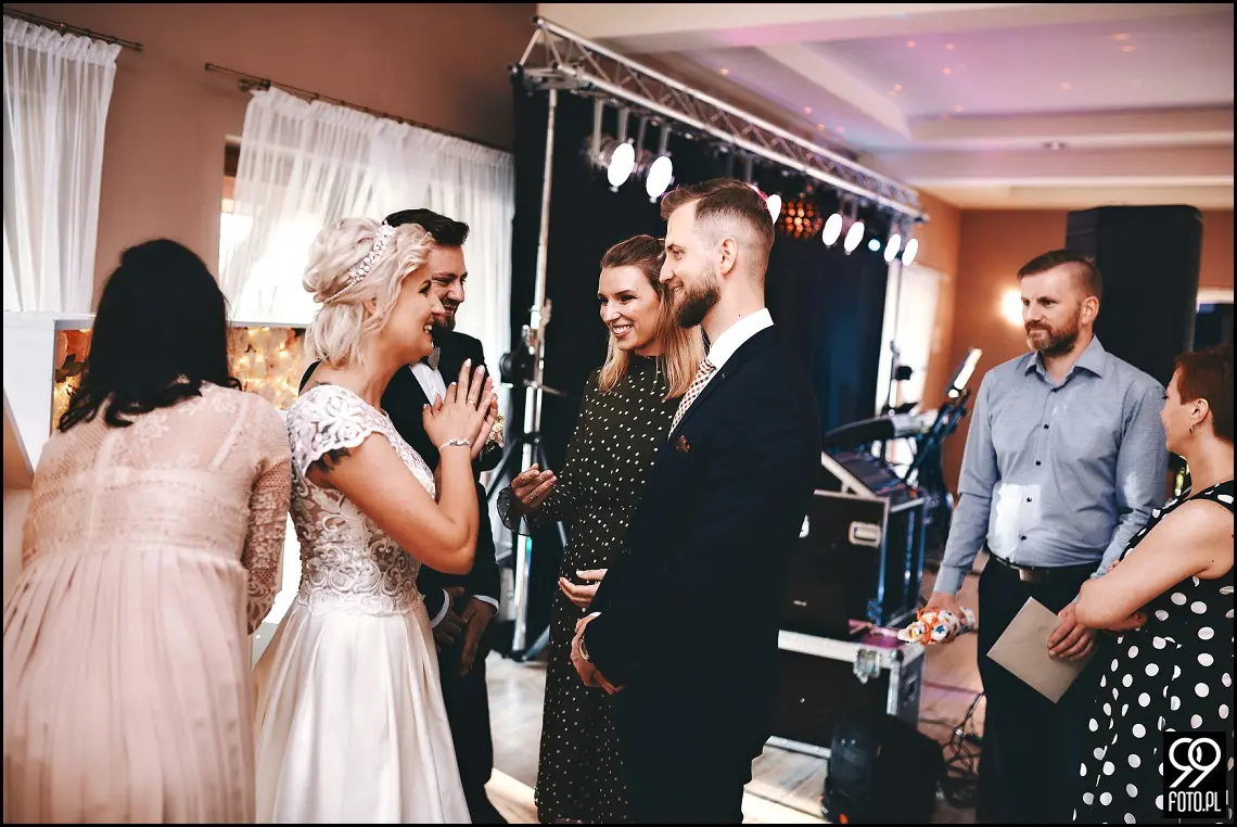 Reportaż ślubny sala weselna Babie Lato Gdów, dobry fotograf ślubny Biertowice