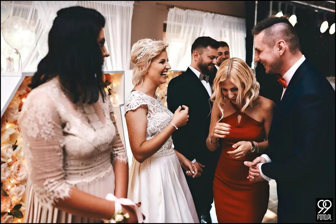 Reportaż ślubny sala weselna Babie Lato Gdów, dobry fotograf ślubny Biertowice