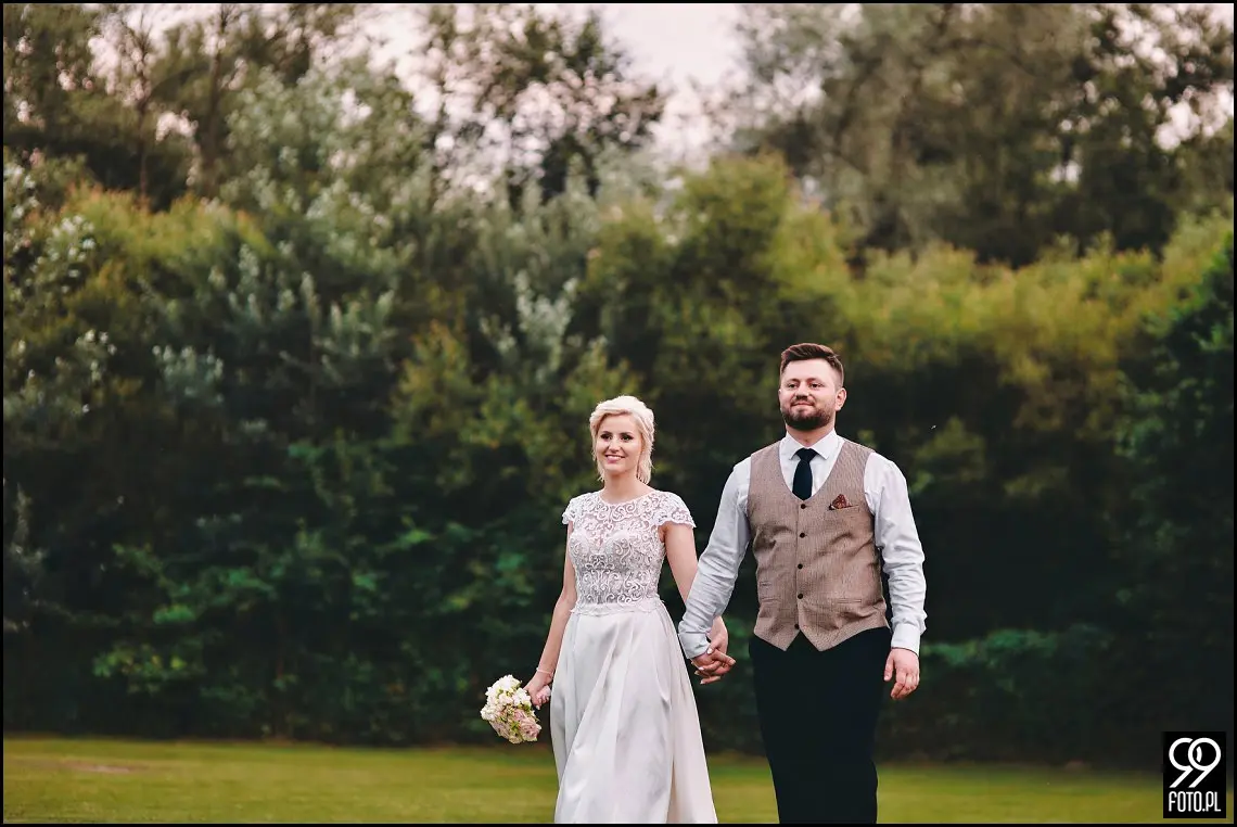 Reportaż ślubny sala weselna Babie Lato Gdów, dobry fotograf ślubny Biertowice