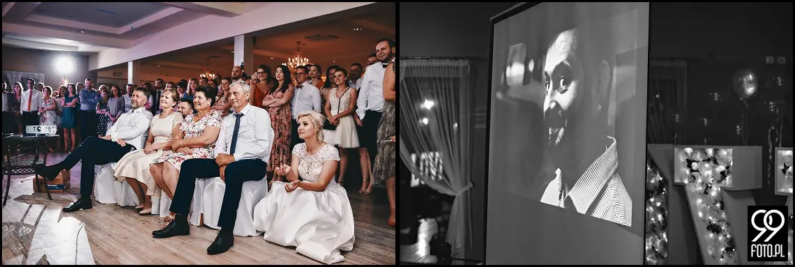 Reportaż ślubny sala weselna Babie Lato Gdów, dobry fotograf ślubny Biertowice