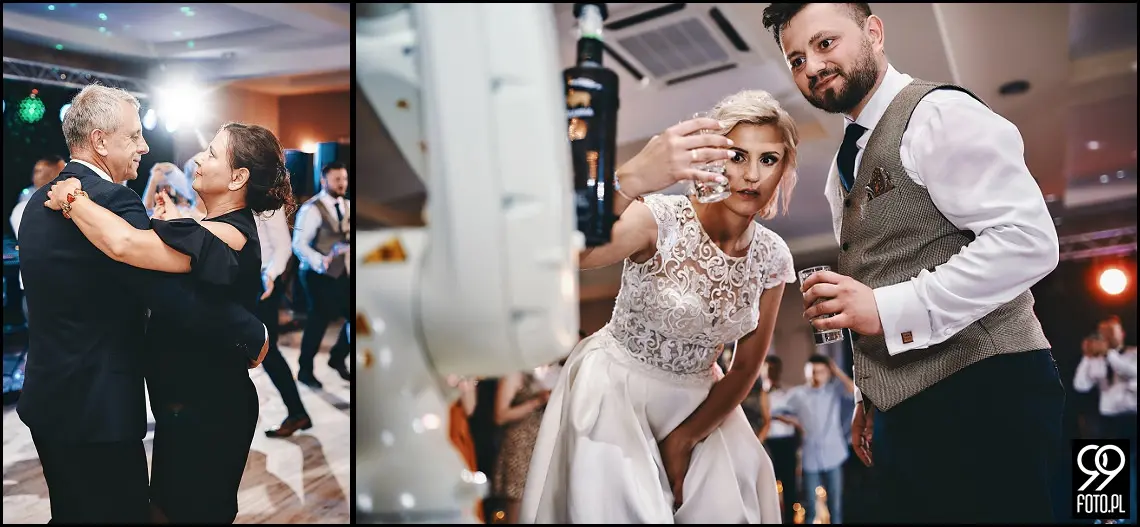 Reportaż ślubny sala weselna Babie Lato Gdów, dobry fotograf ślubny Biertowice