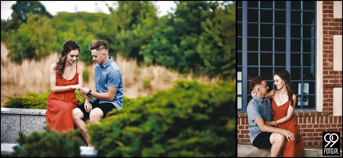 pomysł na sesję zdjęciową, ciekawe miejsca w krakowie, zdjęcia pary młodej w plenerze