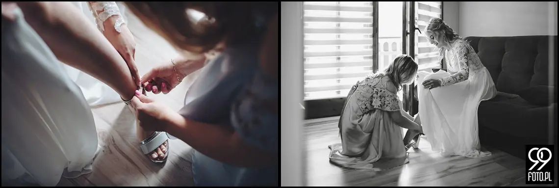 wesele w bystrej, ogród pełen lawendy klimontów, plener o zachodzie słońca