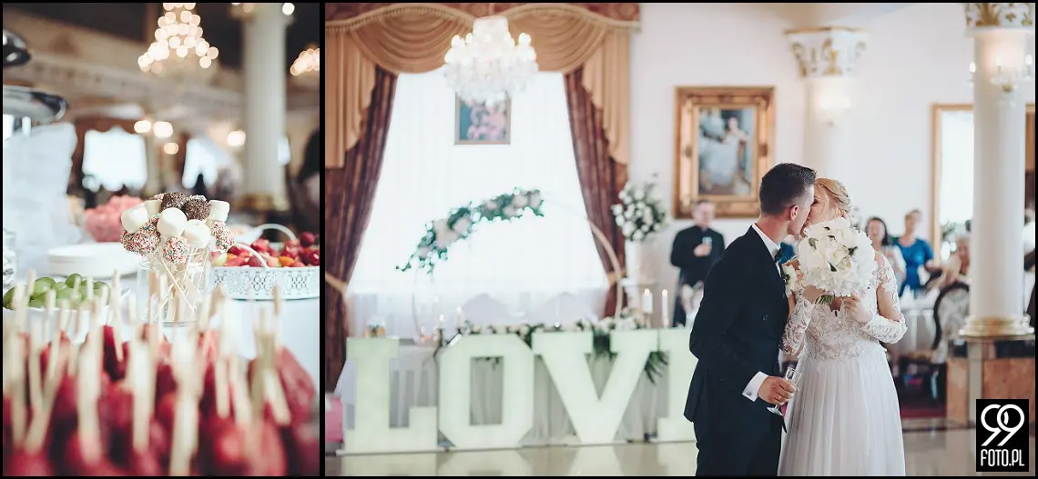 wesele w bystrej, ogród pełen lawendy klimontów, plener o zachodzie słońca