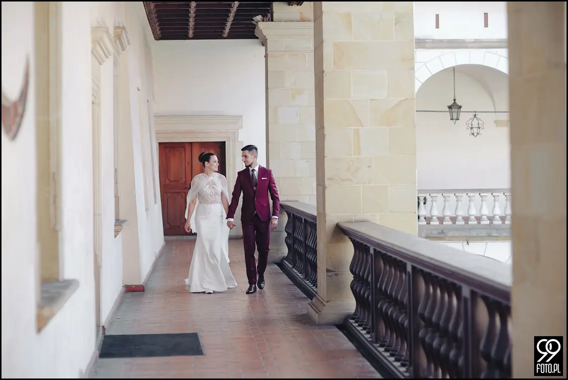 plener ślubny niepołomice, plener ślubny Zamek Króleski w Niepołomicach