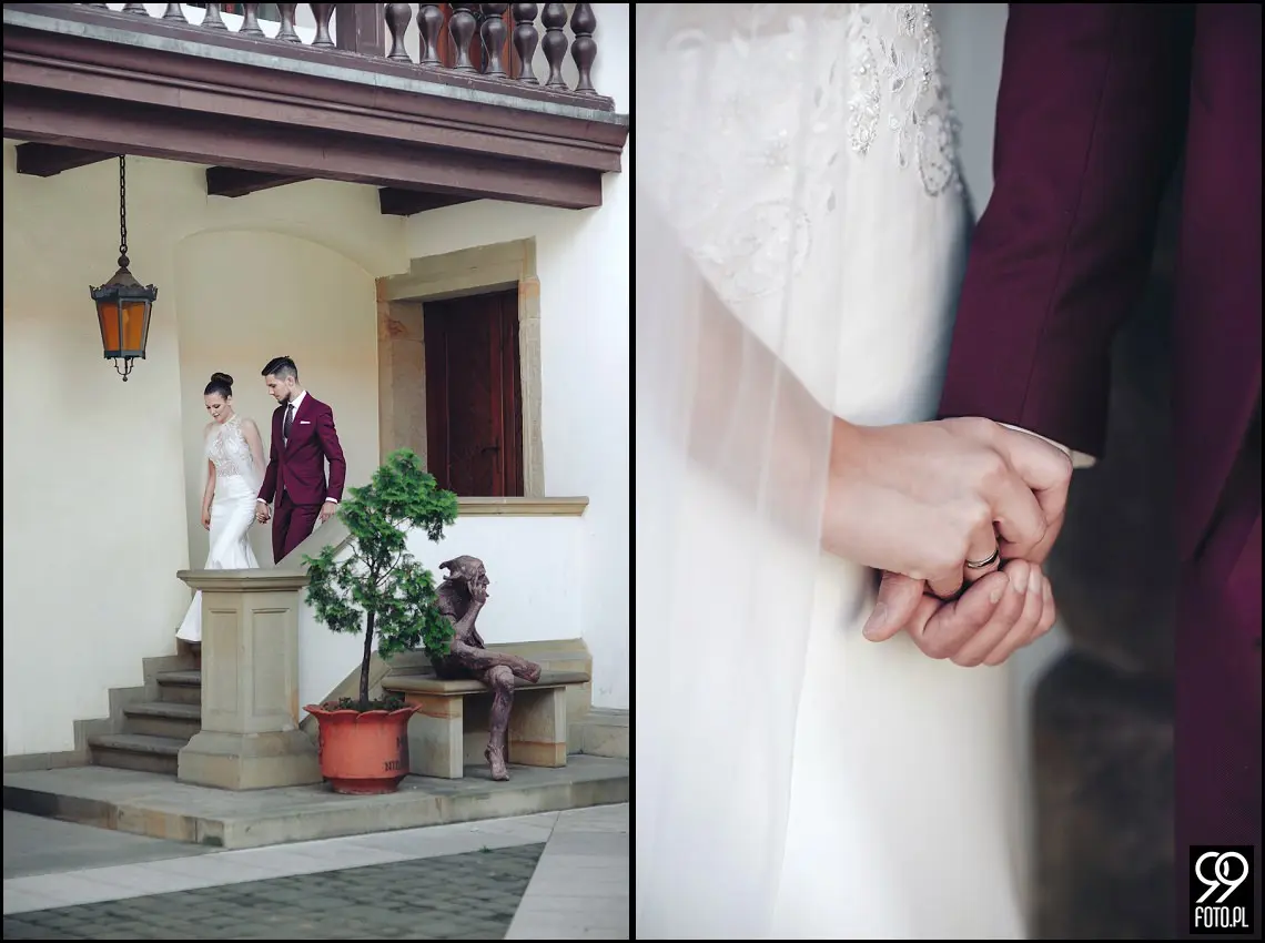 plener ślubny niepołomice, plener ślubny Zamek Króleski w Niepołomicach