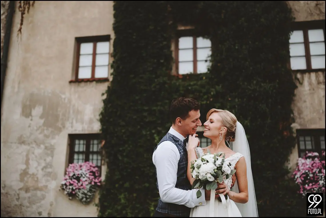 plener ślubny zamek pieskowa skała, sesja ślubna w zamku