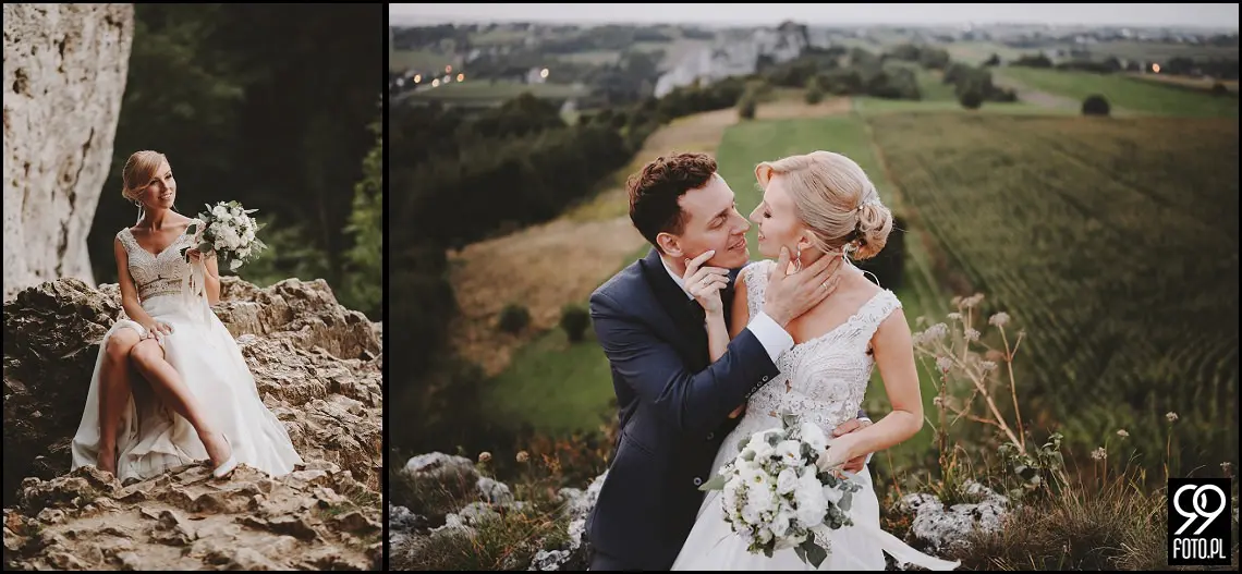 plener ślubny zamek pieskowa skała, sesja ślubna w zamku