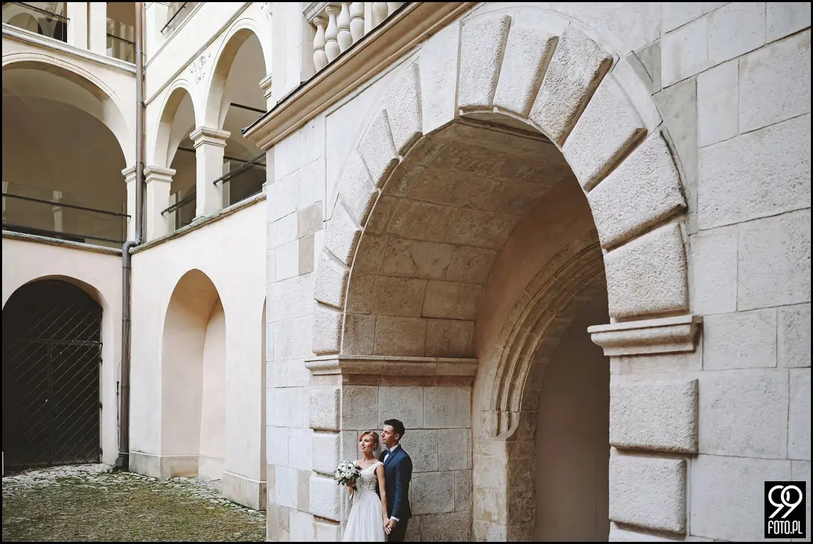 plener ślubny zamek pieskowa skała, sesja ślubna w zamku