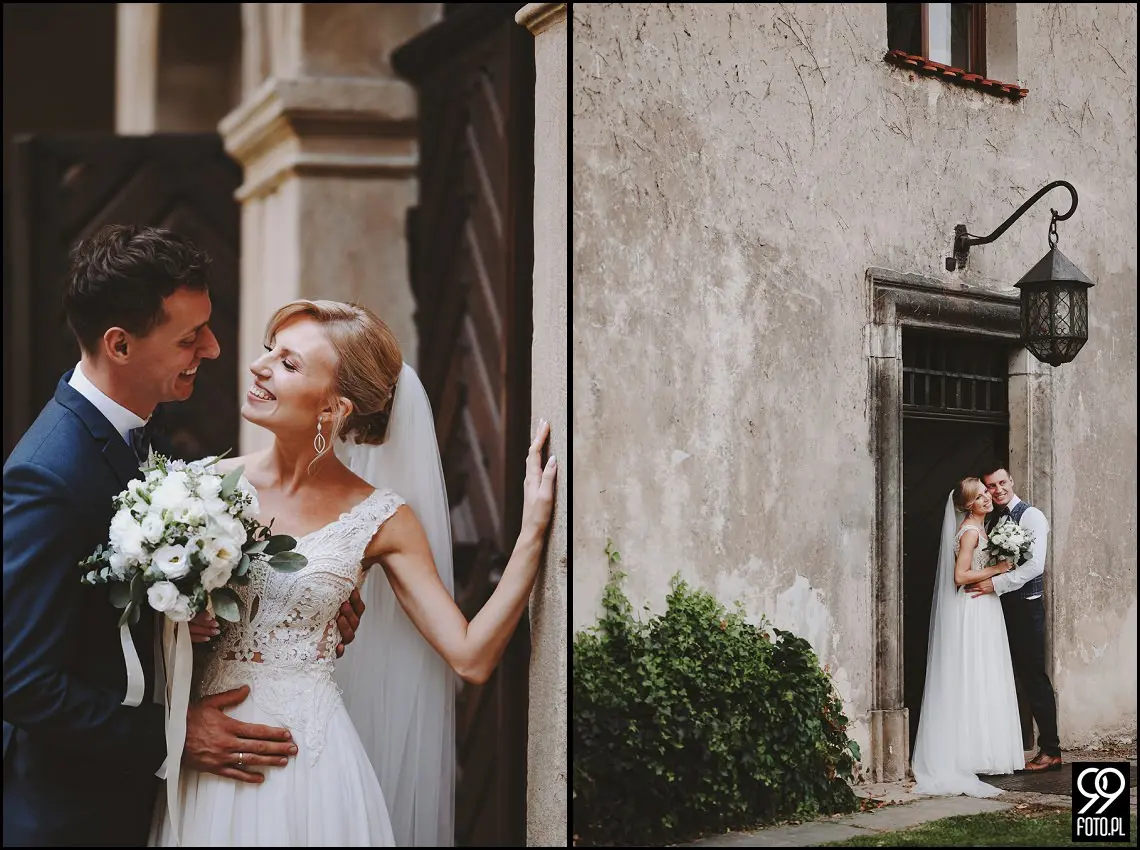 plener ślubny zamek pieskowa skała, sesja ślubna w zamku