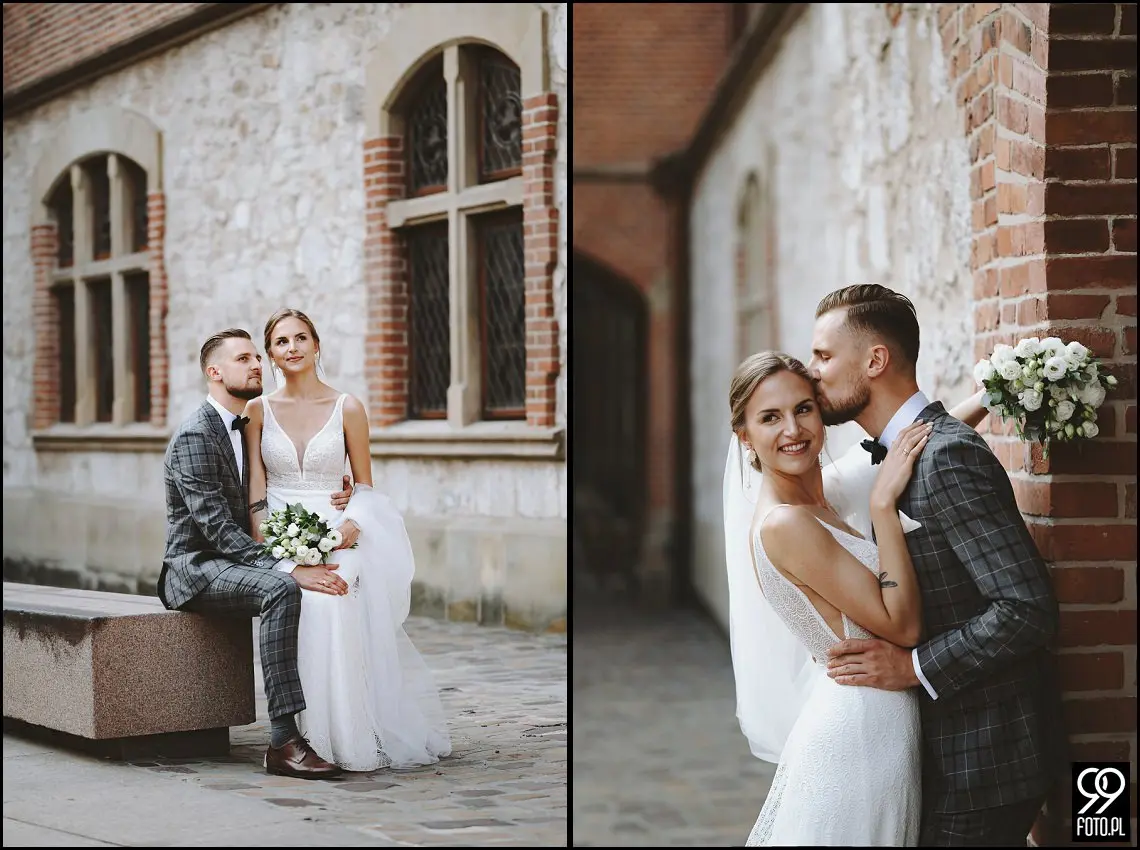 Sesja ślubna w Krakowie, Plener ślubny Sukiennice, Sky Bar Hotel Stary, Bulwary Wiślane