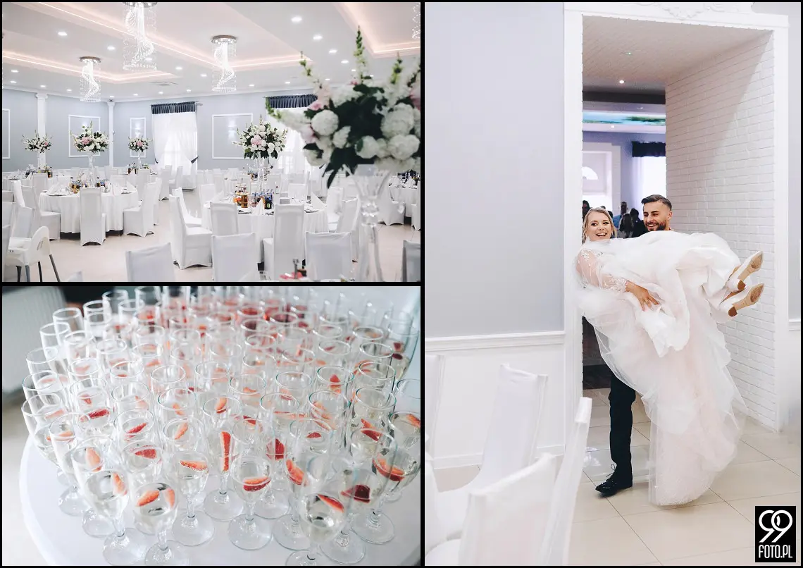 Dom Weselny Biała Perła, reportaż ślubny kraków, ślubna sesja zdjęcia, sala ślubna, wesele pod krakowem