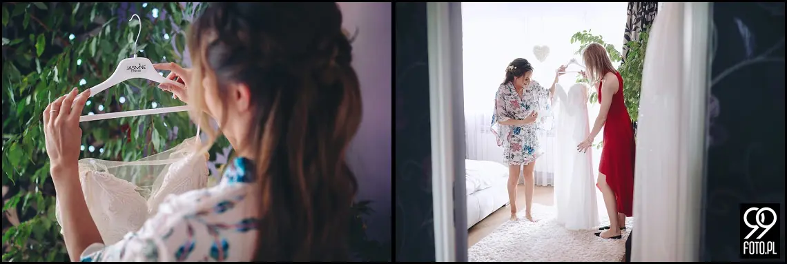 fotograf na wesele Rabka Zdrój, kościół św. Marii Magdaleny w Rabce, sala weselna Kabanos w Spytkowicach