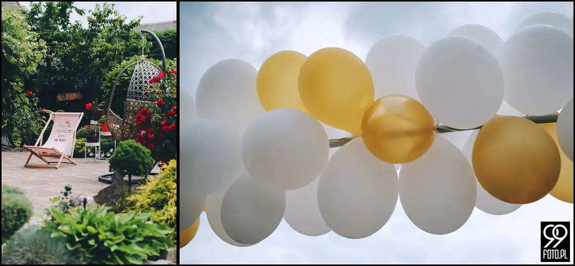 fotograf na wesele Rabka Zdrój, kościół św. Marii Magdaleny w Rabce, sala weselna Kabanos w Spytkowicach