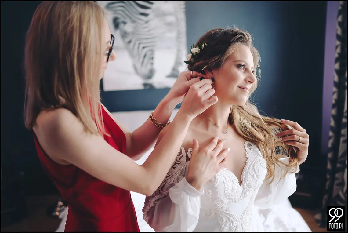 fotograf na wesele Rabka Zdrój, kościół św. Marii Magdaleny w Rabce, sala weselna Kabanos w Spytkowicach