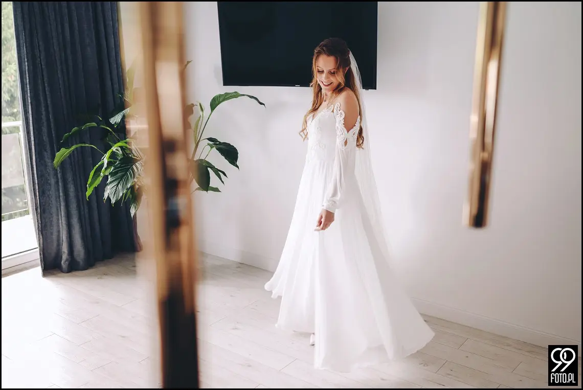 fotograf na wesele Rabka Zdrój, kościół św. Marii Magdaleny w Rabce, sala weselna Kabanos w Spytkowicach