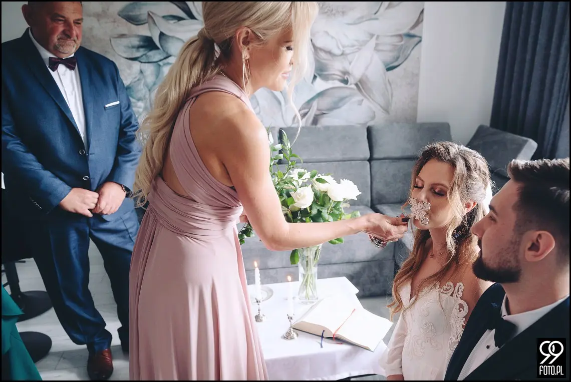 fotograf na wesele Rabka Zdrój, kościół św. Marii Magdaleny w Rabce, sala weselna Kabanos w Spytkowicach