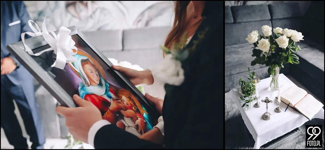 fotograf na wesele Rabka Zdrój, kościół św. Marii Magdaleny w Rabce, sala weselna Kabanos w Spytkowicach