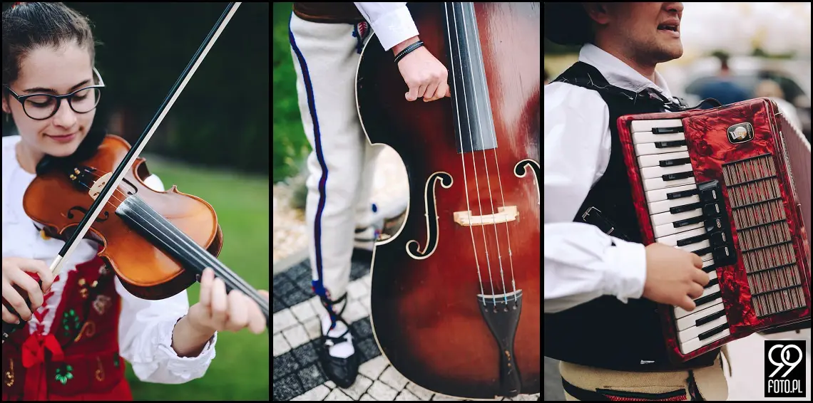 fotograf na wesele Rabka Zdrój, kościół św. Marii Magdaleny w Rabce, sala weselna Kabanos w Spytkowicach