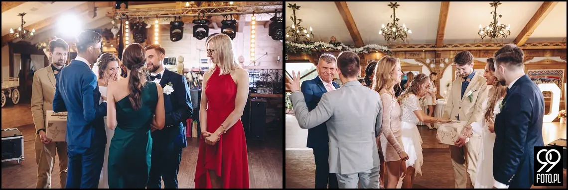 fotograf na wesele Rabka Zdrój, kościół św. Marii Magdaleny w Rabce, sala weselna Kabanos w Spytkowicach