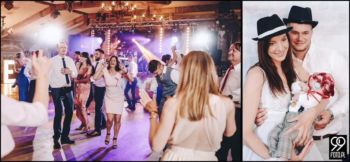 fotograf na wesele Rabka Zdrój, kościół św. Marii Magdaleny w Rabce, sala weselna Kabanos w Spytkowicach