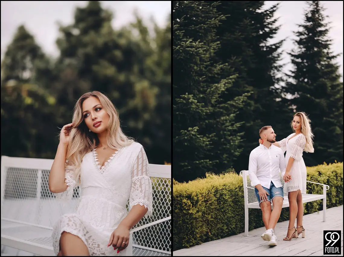 sesja narzeczeńska w Brzoskwinia Ogród, wesele w plenerze, ślubna sesja zdjęciowa jesienią