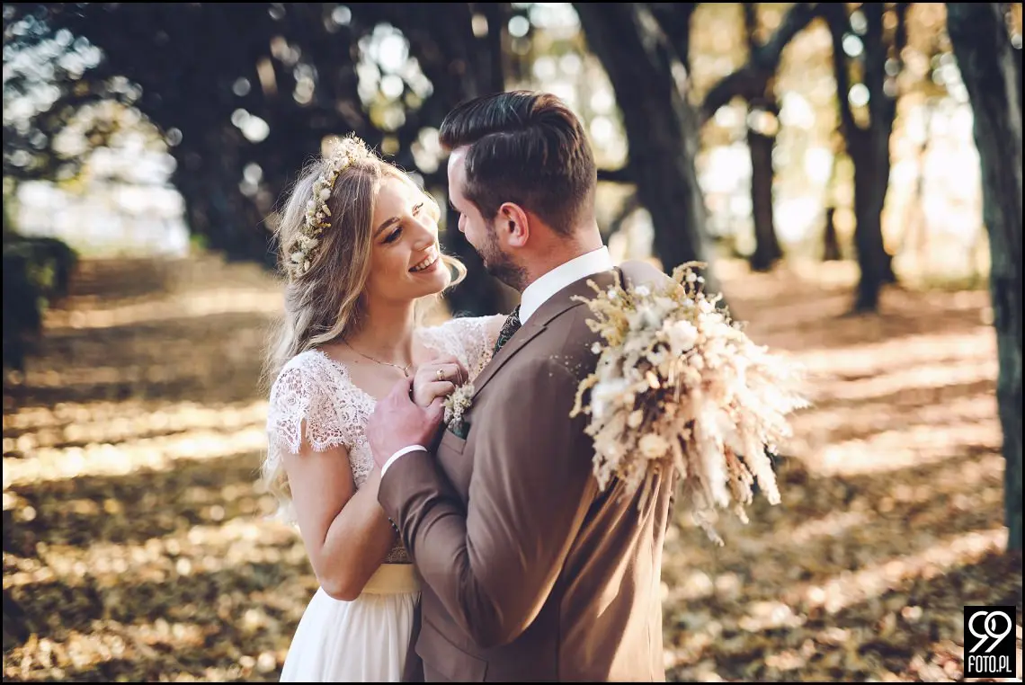 plener ślubny w Krakowie, Park Mogilany, Opactwo Benedyktynów Tyniec, sprawdzone miejsce plenerowe