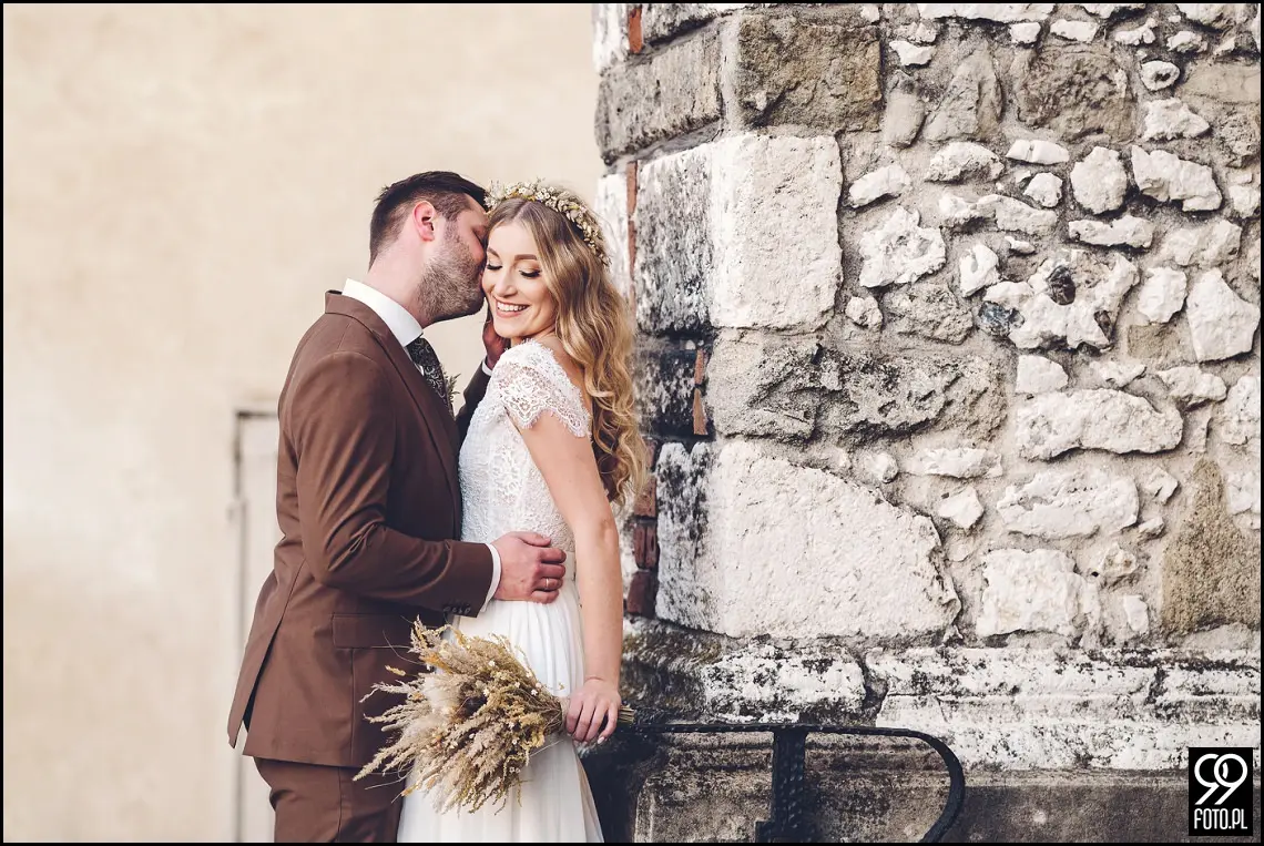 plener ślubny w Krakowie, Park Mogilany, Opactwo Benedyktynów Tyniec, sprawdzone miejsce plenerowe