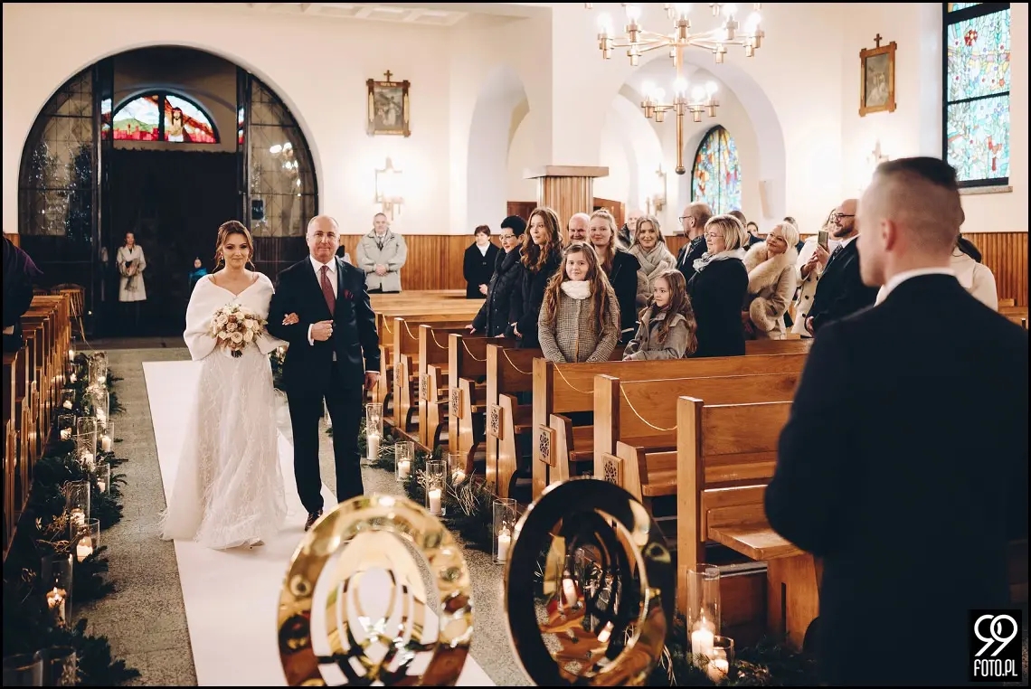 Sylwestrowy ślub, Sala Bankietowa Impresja Jordanów, fotograf weselny