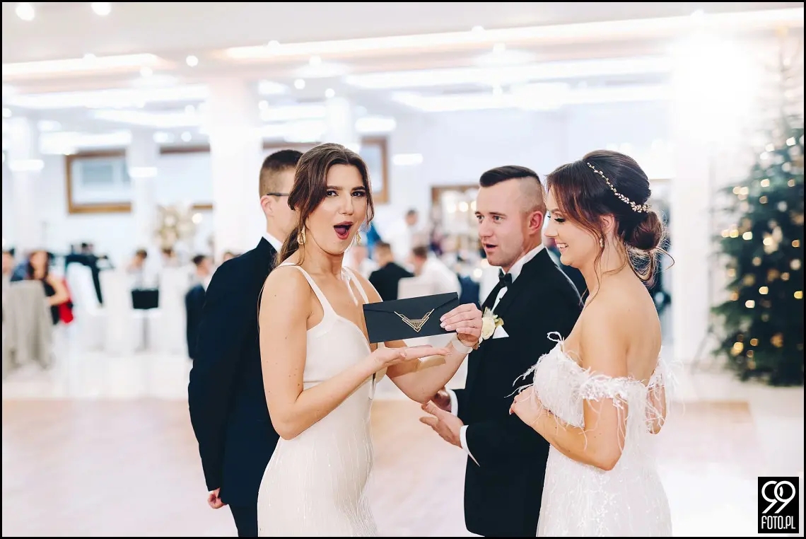 Sylwestrowy ślub, Sala Bankietowa Impresja Jordanów, fotograf weselny