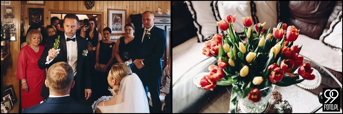 Hotel żywiecki, sala weselna Przyłękówka, wesele w Beskidach