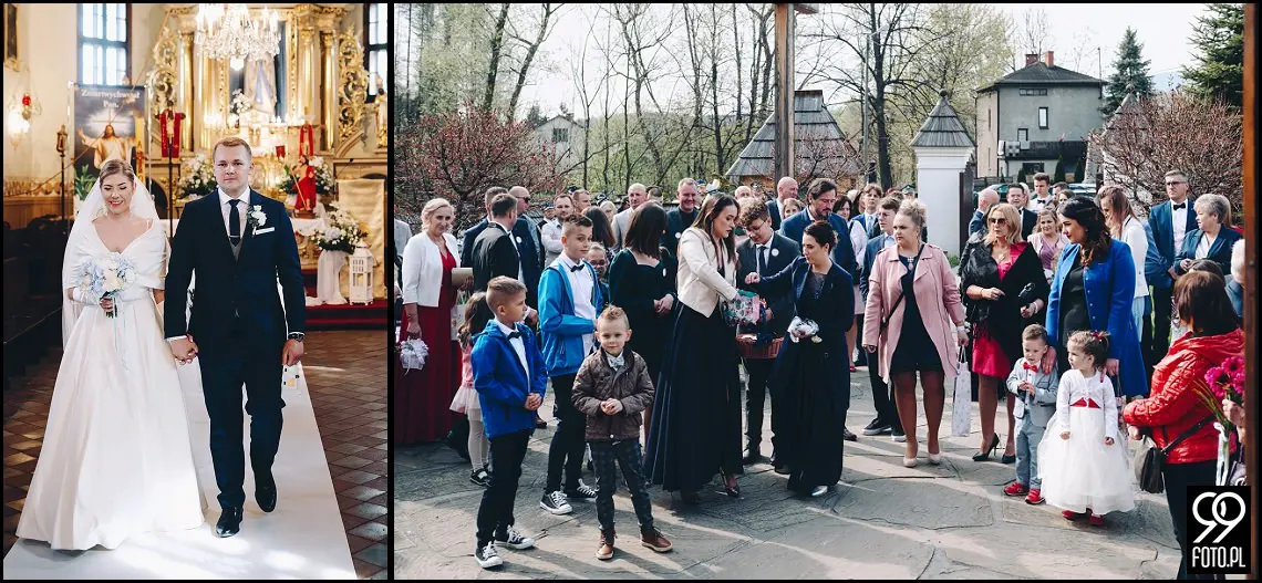 Hotel żywiecki, sala weselna Przyłękówka, wesele w Beskidach