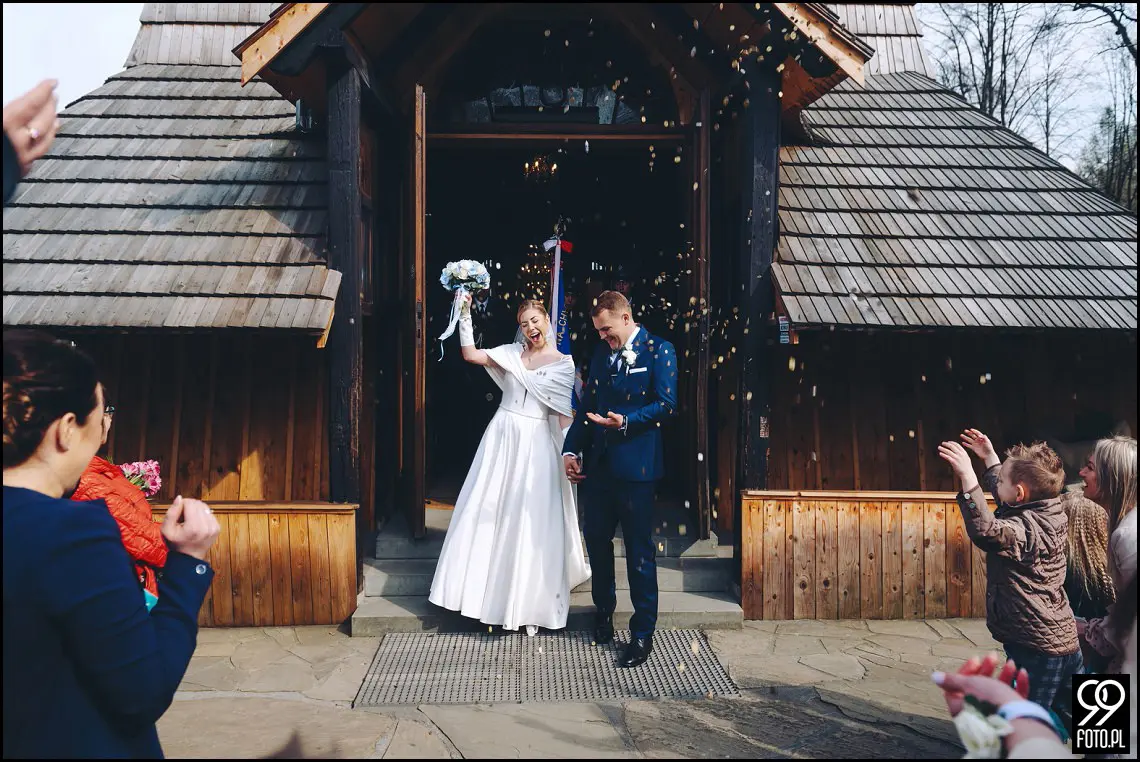 Hotel żywiecki, sala weselna Przyłękówka, wesele w Beskidach