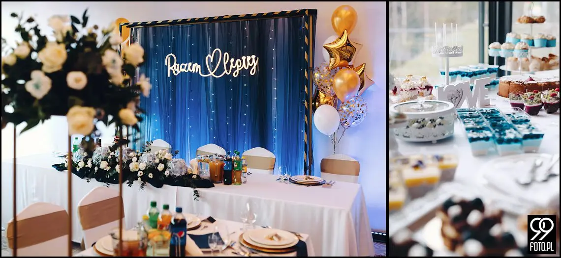 Hotel żywiecki, sala weselna Przyłękówka, wesele w Beskidach