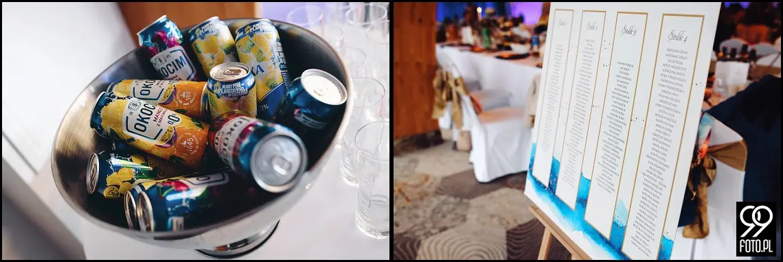 Hotel żywiecki, sala weselna Przyłękówka, wesele w Beskidach