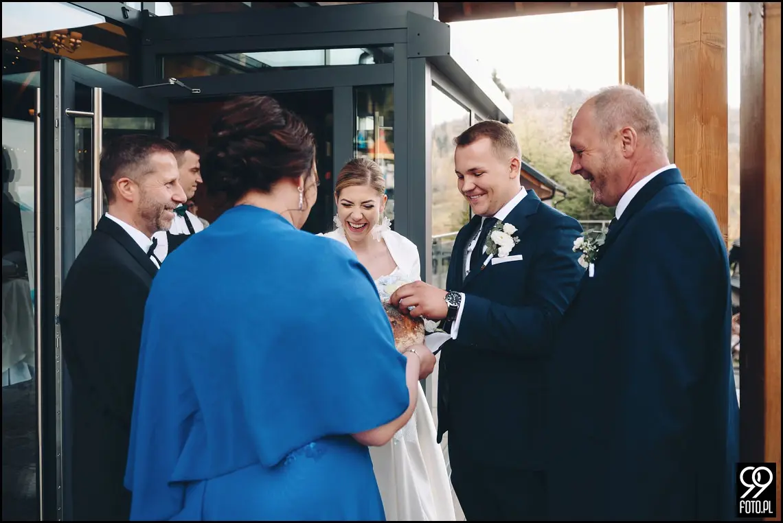 Hotel żywiecki, sala weselna Przyłękówka, wesele w Beskidach