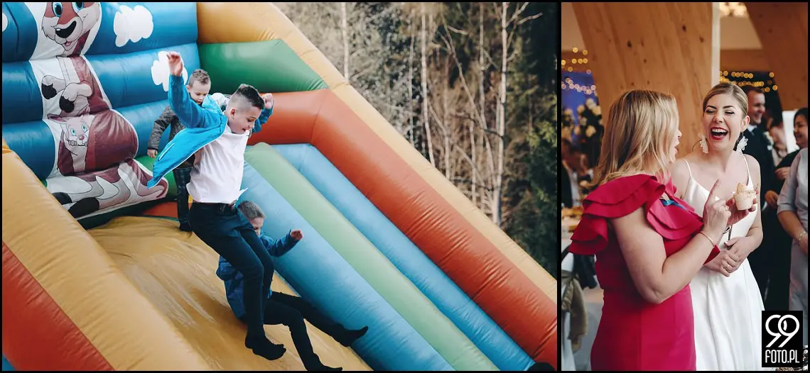 Hotel żywiecki, sala weselna Przyłękówka, wesele w Beskidach