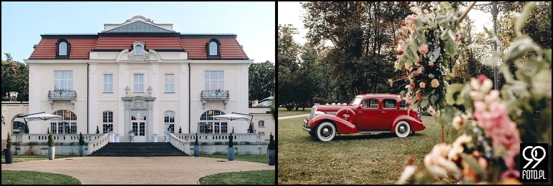 Pałac Goetz, ślub humanistyczny, amerykańskie wesele w Polsce