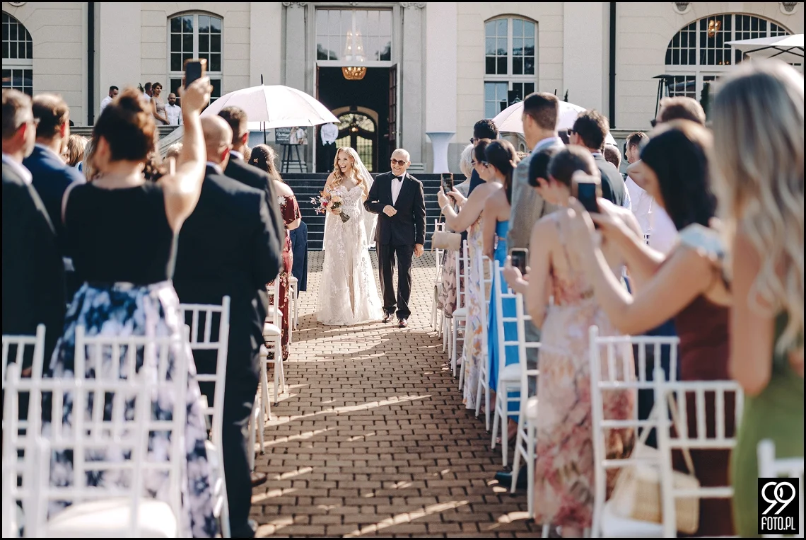 Pałac Goetz, ślub humanistyczny, amerykańskie wesele w Polsce