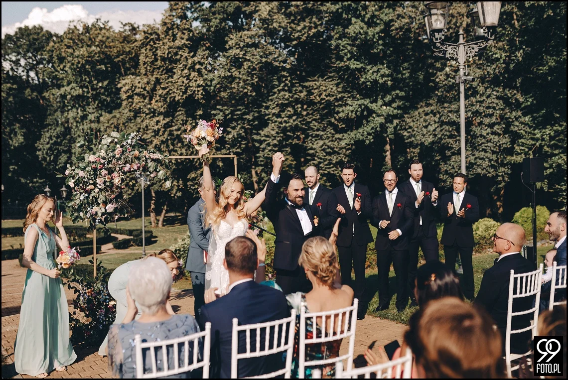 Pałac Goetz, ślub humanistyczny, amerykańskie wesele w Polsce