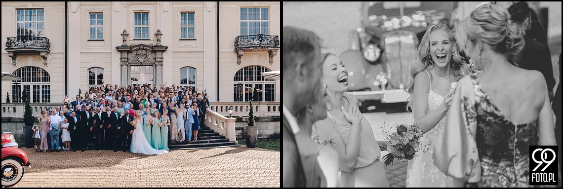 Pałac Goetz, ślub humanistyczny, amerykańskie wesele w Polsce